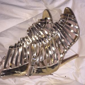 gladiator gold heels